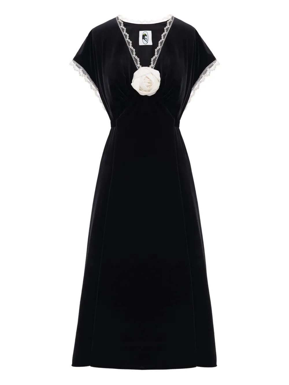 Sleeper the Genus Rose Midi Dress | Xs