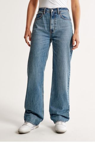 Abercrombie High Rise Loose Jeans