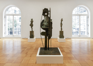 Five bronzes touch upon the idea of the ‘simulated found object’