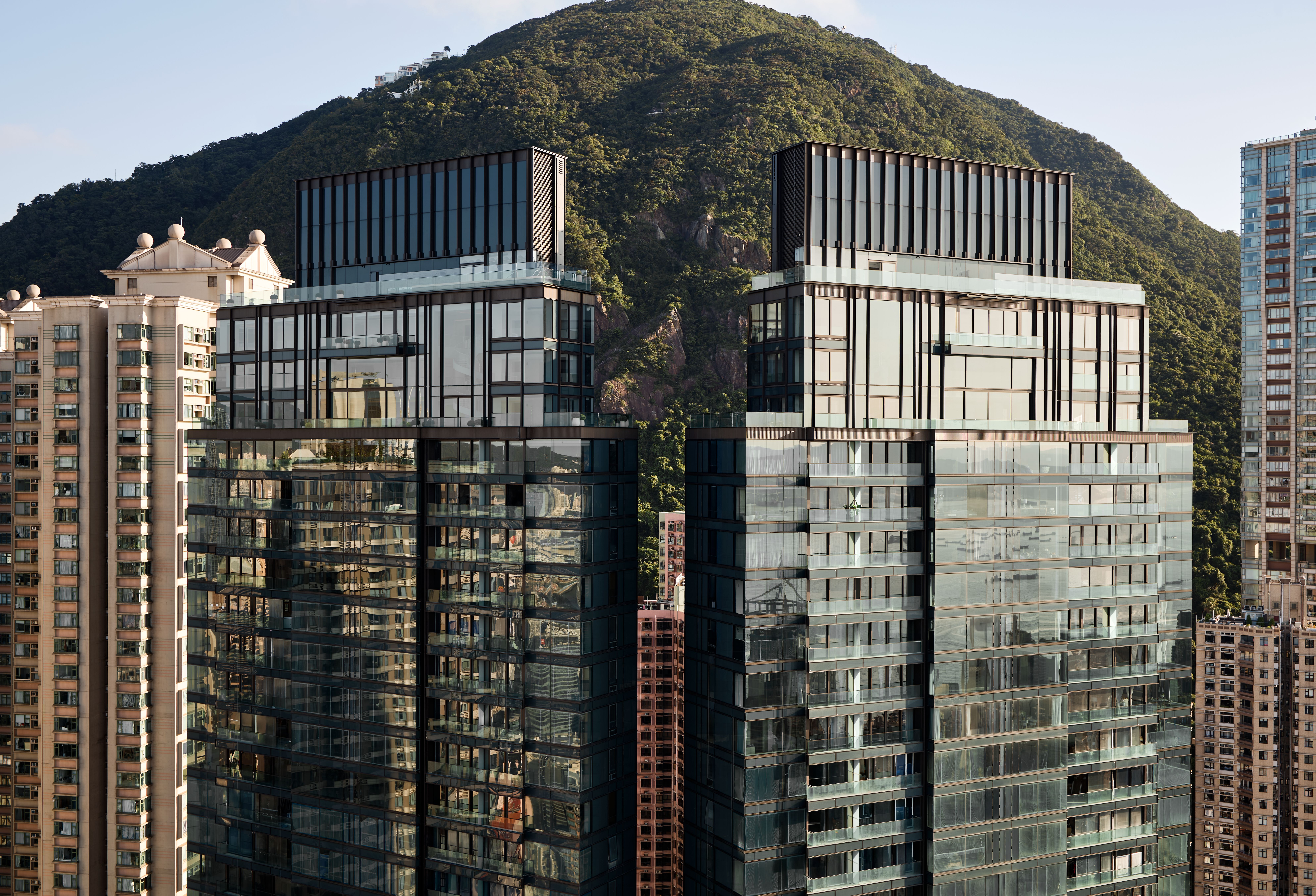 views of the architecture at The Legacy, Hong Kong