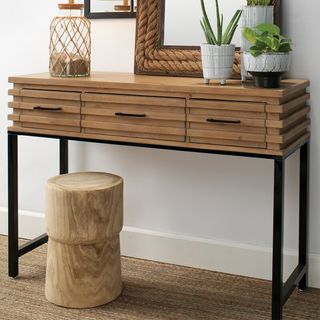 sustainable furniture at Wayfair console table
