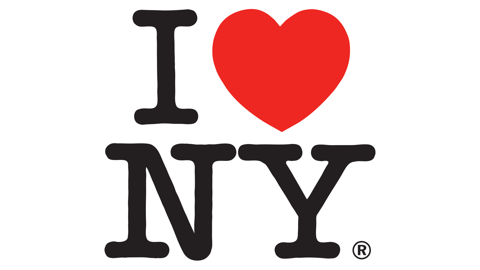 I love New York logo with heart symbol designed by Milton Glaser