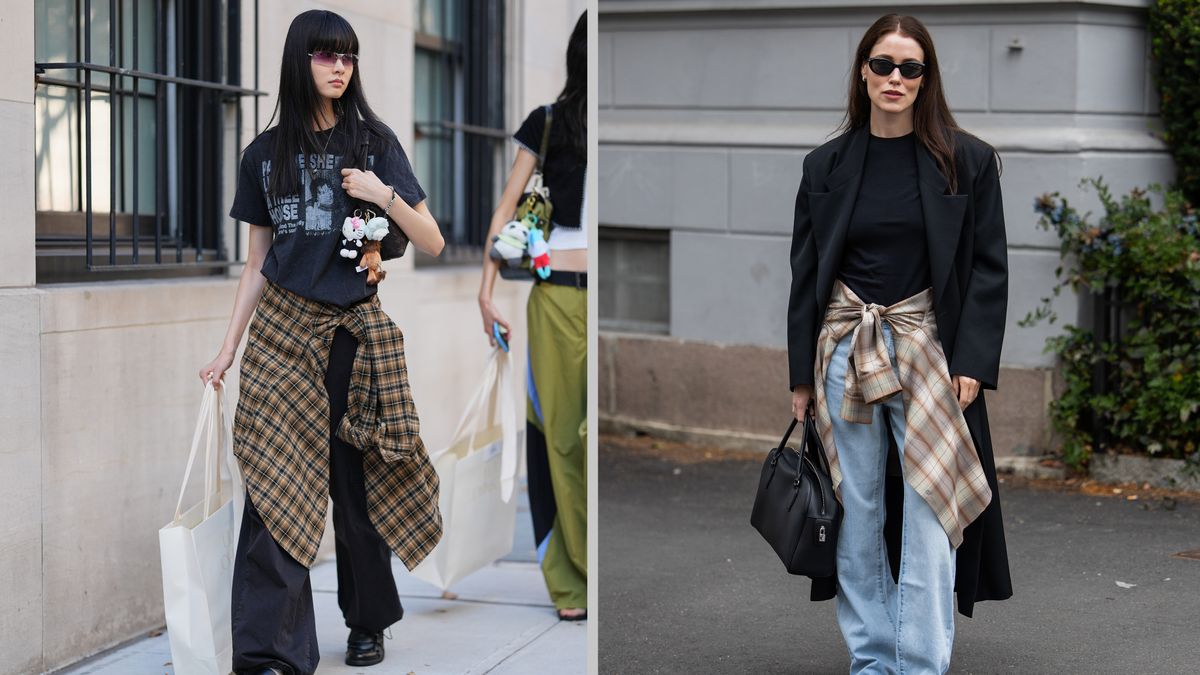 Forget Silk Scarves—Fashion People Everywhere Are Tying This Fall Essential Around Their Waists Instead