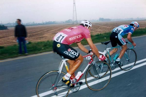The late Franco Ballerini rode for Malvor-Sidi in 1989