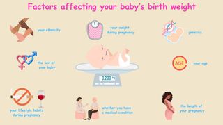 Factors that affect a baby's birth weight
