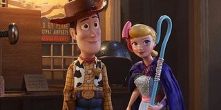 Woody and Bo in Toy Story 4