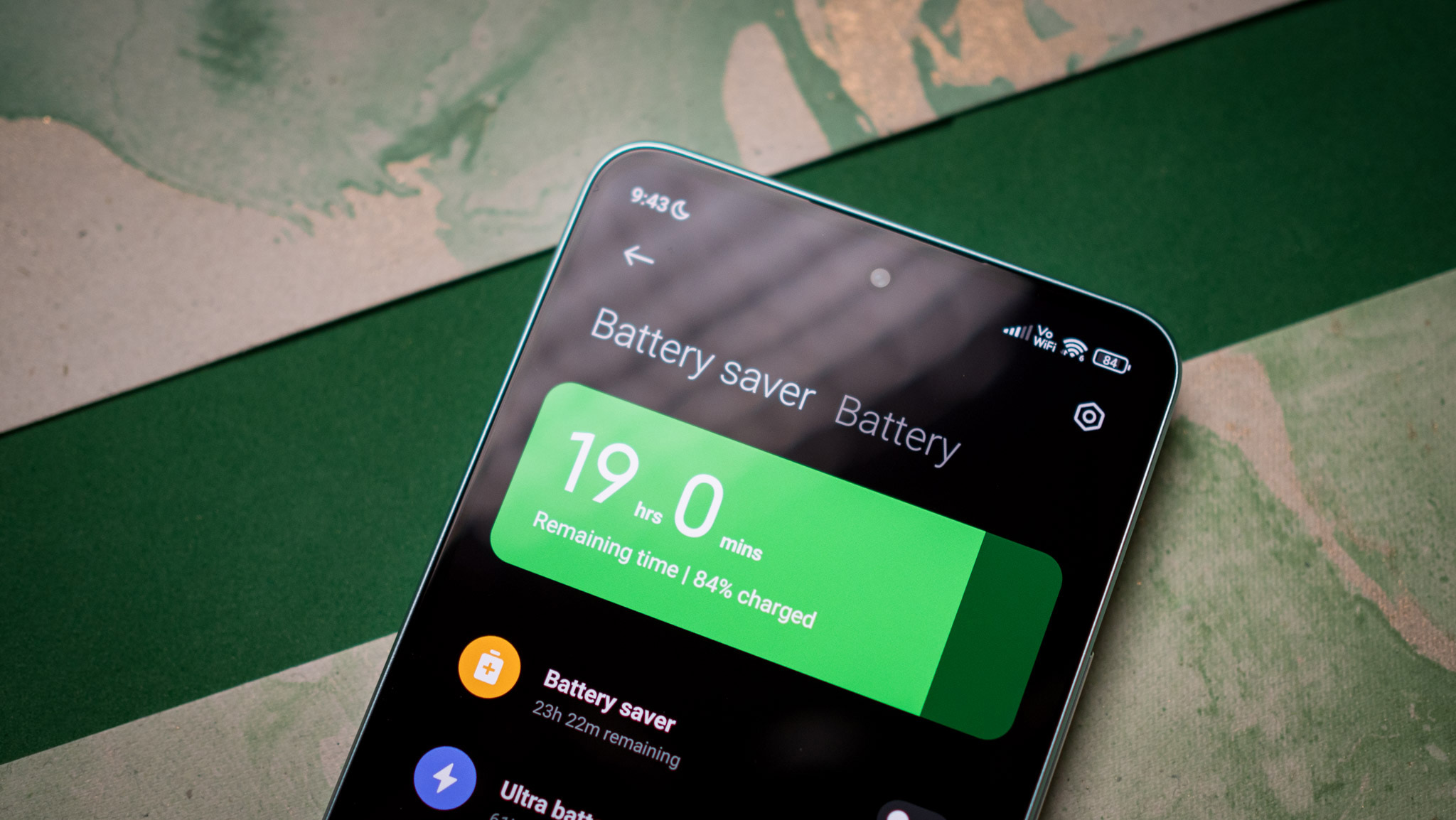 Xiaomi 12 Lite battery charging screen