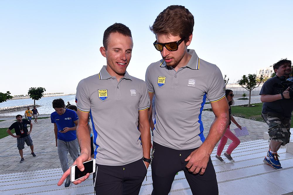 Rafal Majka and Peter Sagan