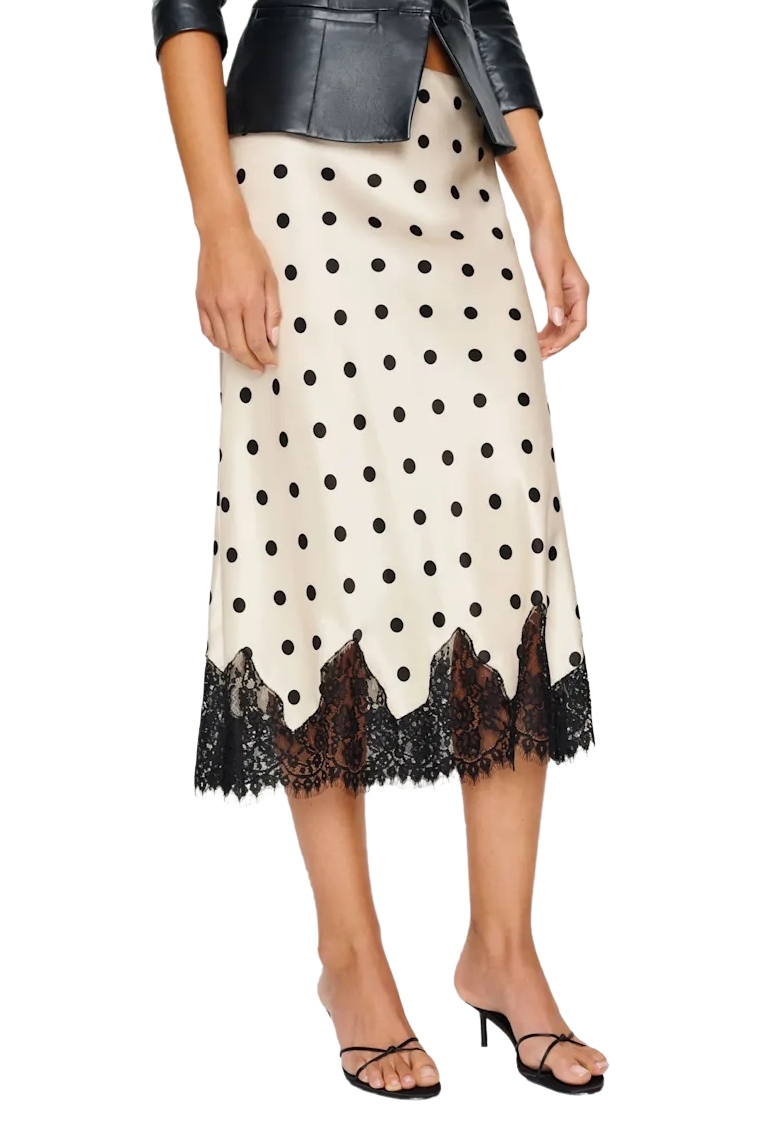 Reformation, Carolina Silk Skirt