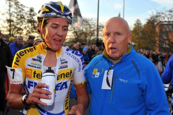 Tom Meeusen and manager Hans Van Kasteren
