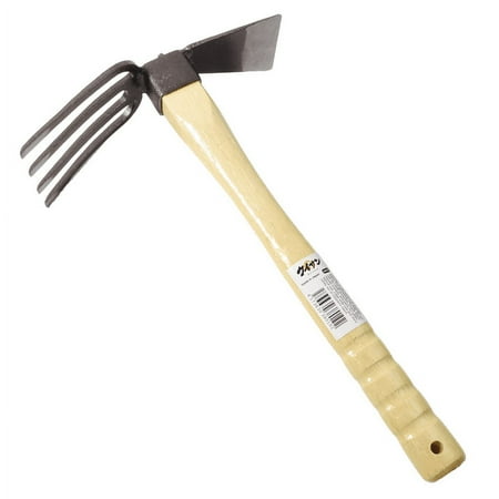Kuisun Japanese Dual Sided Garden Cultivator &amp;ndash; Handcrafted Garden Hoe &amp;amp; Tiller, Sturdy &amp;amp; Handy