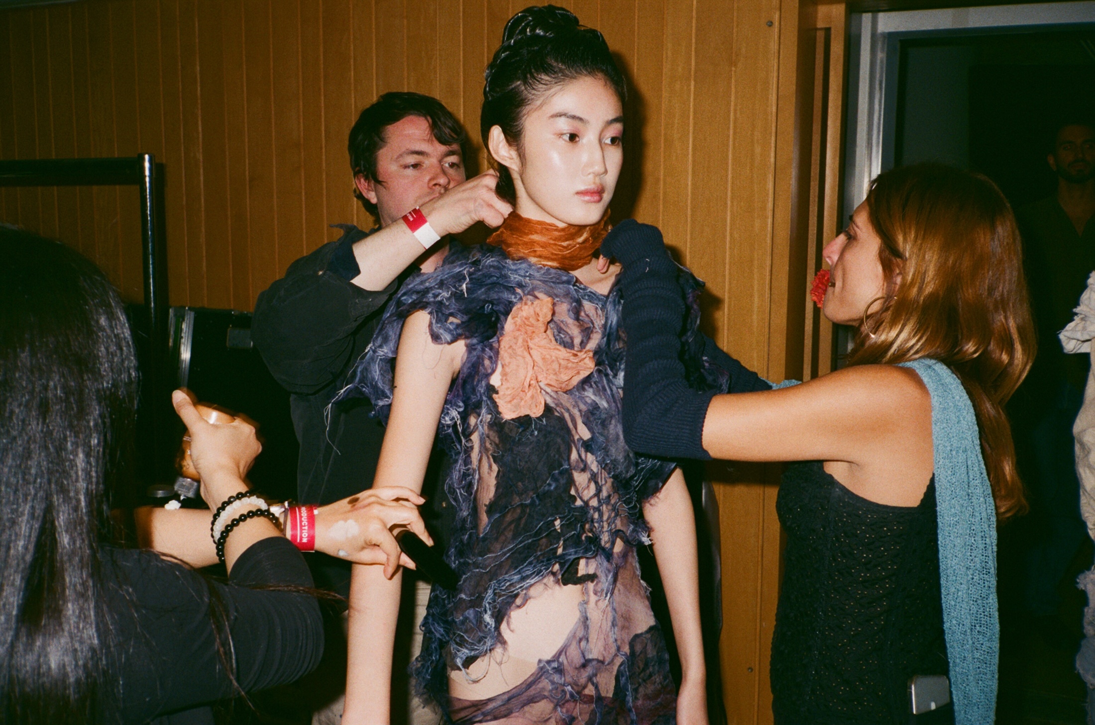 Backstage at Paolo Carzana S/S 2026