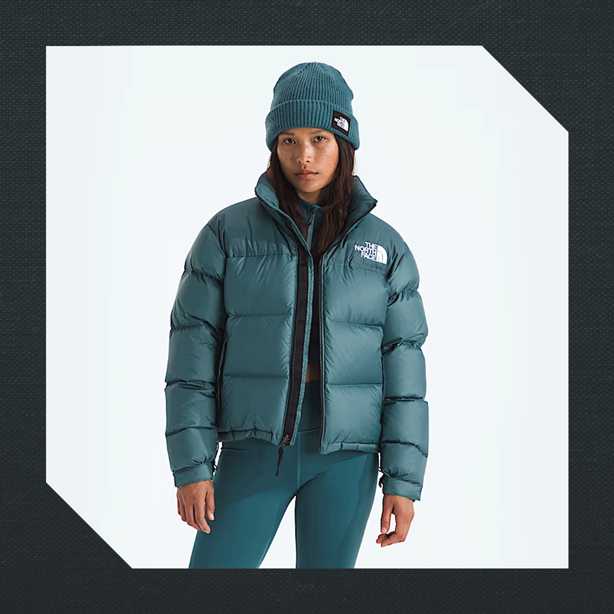 Gif of Images of Winter Jackets From The North Face
