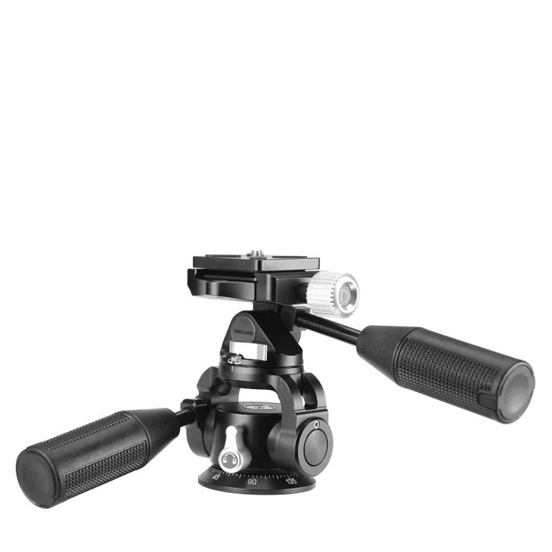 Vanguard VEO PH-38S 3-way pan head in a white square