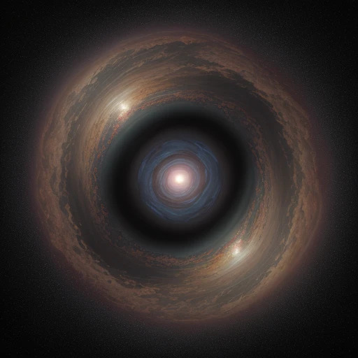 An illustration of the Big Bang event that began the universe
