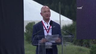Jeff Bezos of Blue Origin