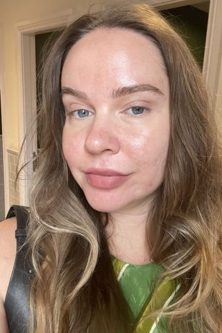 Valeza Bakolli after a re:lax pregnancy facial