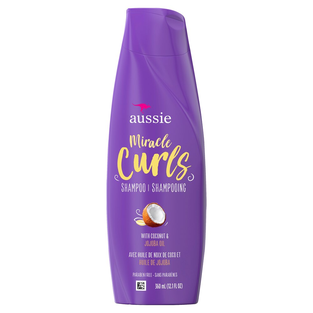 shampoo in a purple bottle