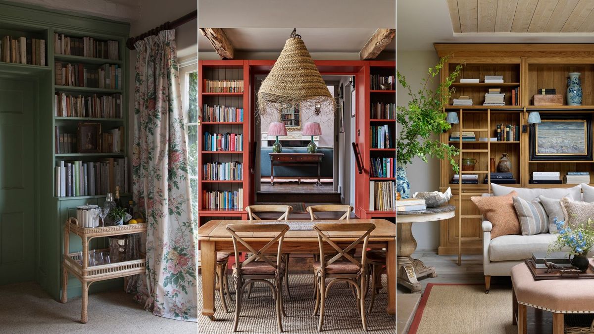 How do you design a bookshelf? 5 looks for positively handsome displays
