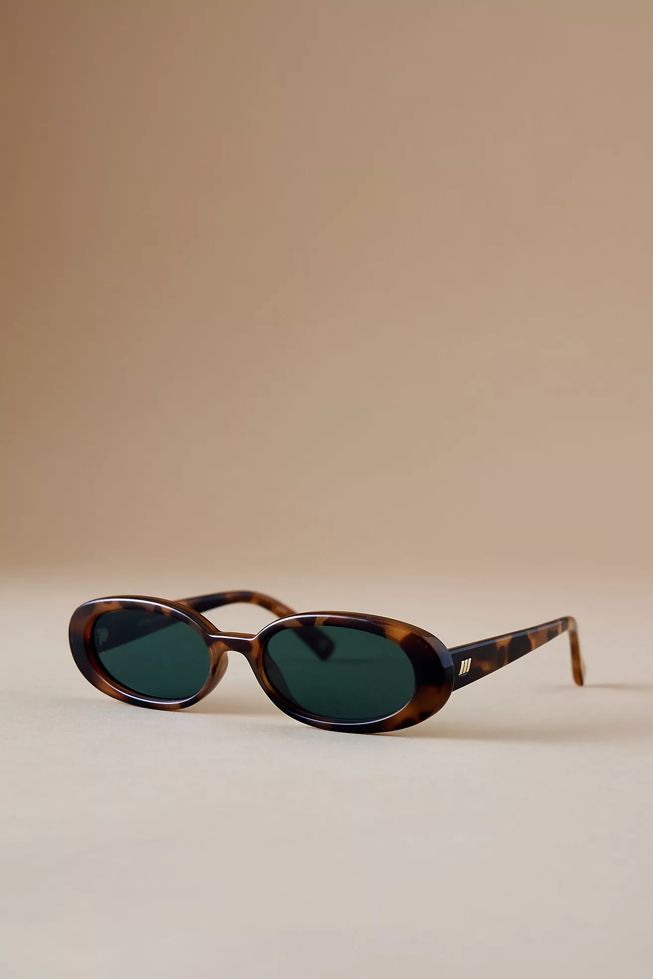 Le Specs Outta Love Oval Sunglasses