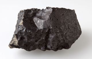 Tissint Martian Meteorite With Fusion Crust