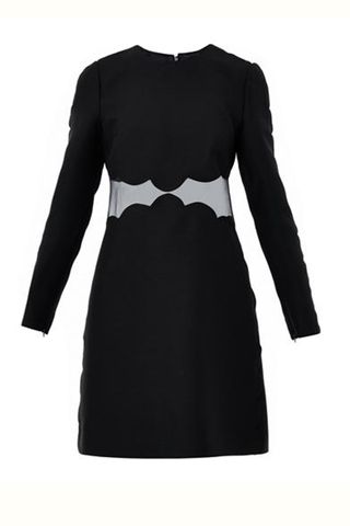 Valentino Scalloped Sheer Panel Dress, £1,685