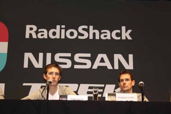 Frank Schleck talks about his Tour hopes in 2012