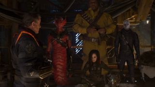 The original Guardians of the Galaxy in the MCU