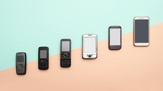 Collage of mobile phones