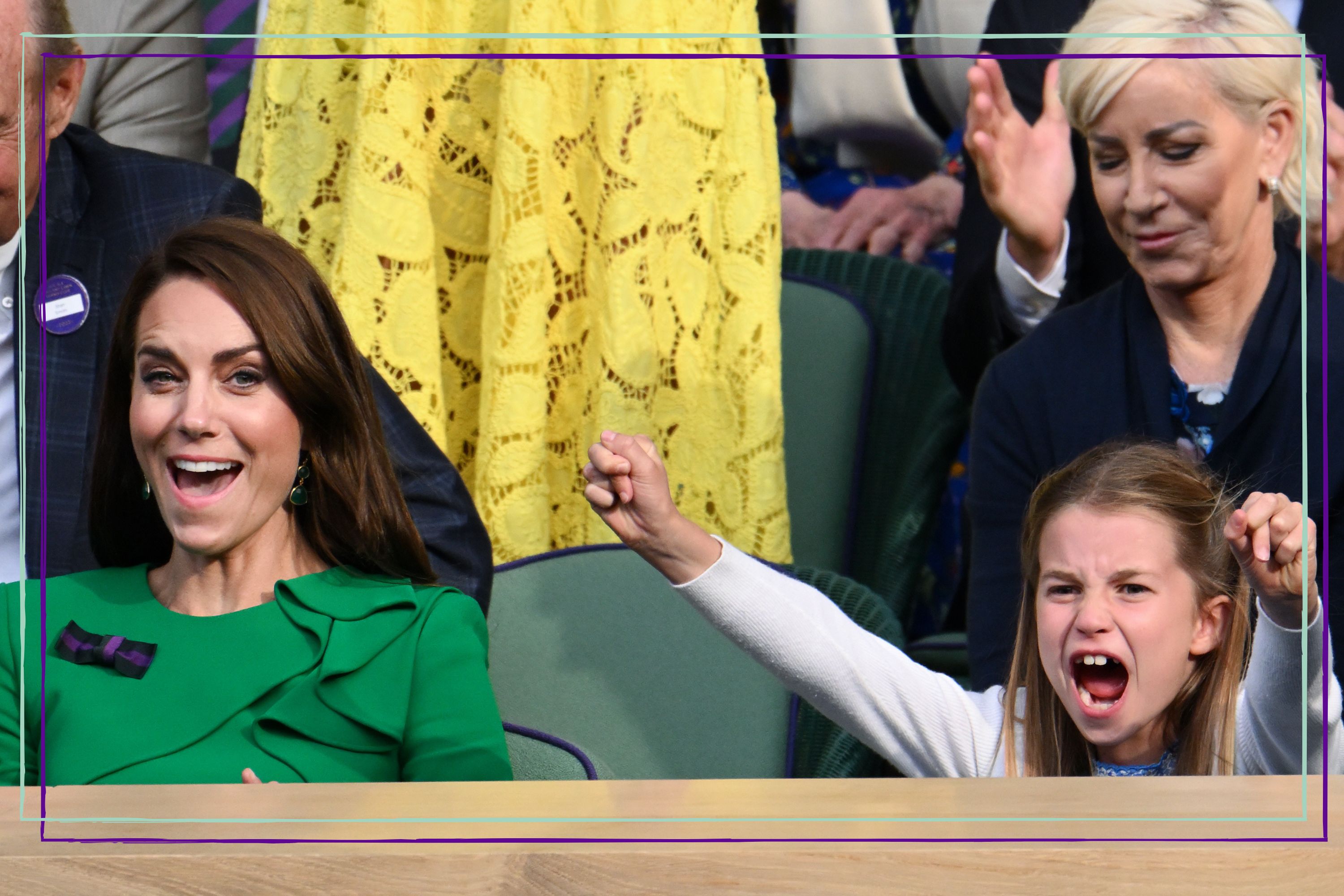 Princess Charlotte Makes Adorable Wimbledon Debut With Royal Family