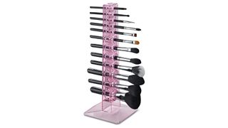 The byAlegory Acrylic Makeup Brush Organiser is the best makeup organizer for brushes