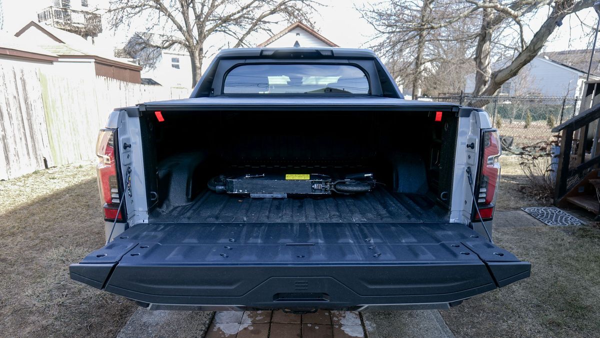 2025 Chevrolet Silverado EV test drive.