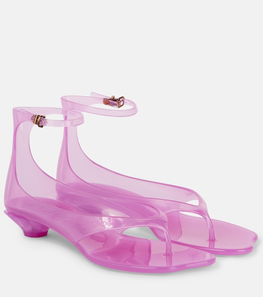 Chloé Jelly Thong Sandals