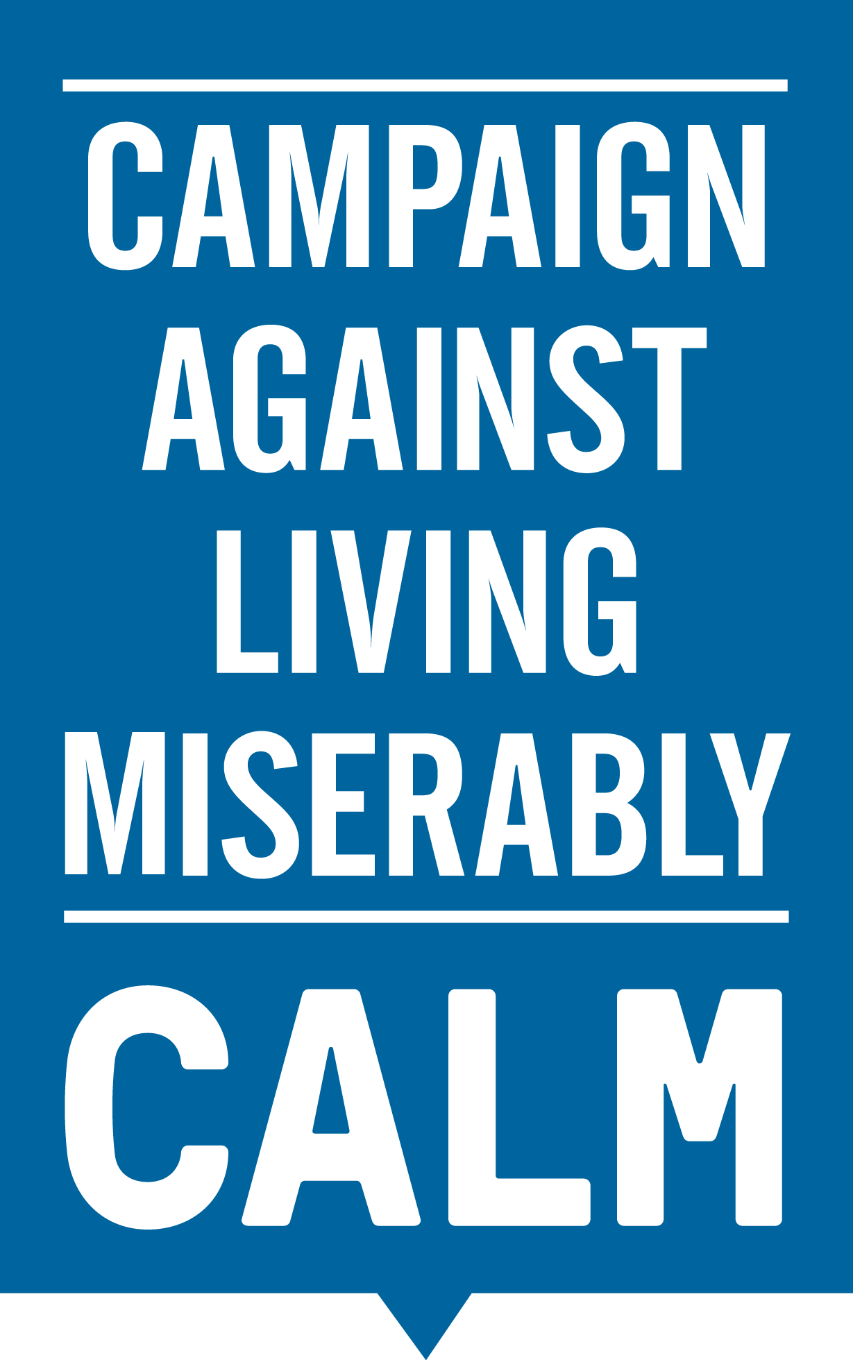 Campaign Against Living Miserably logo