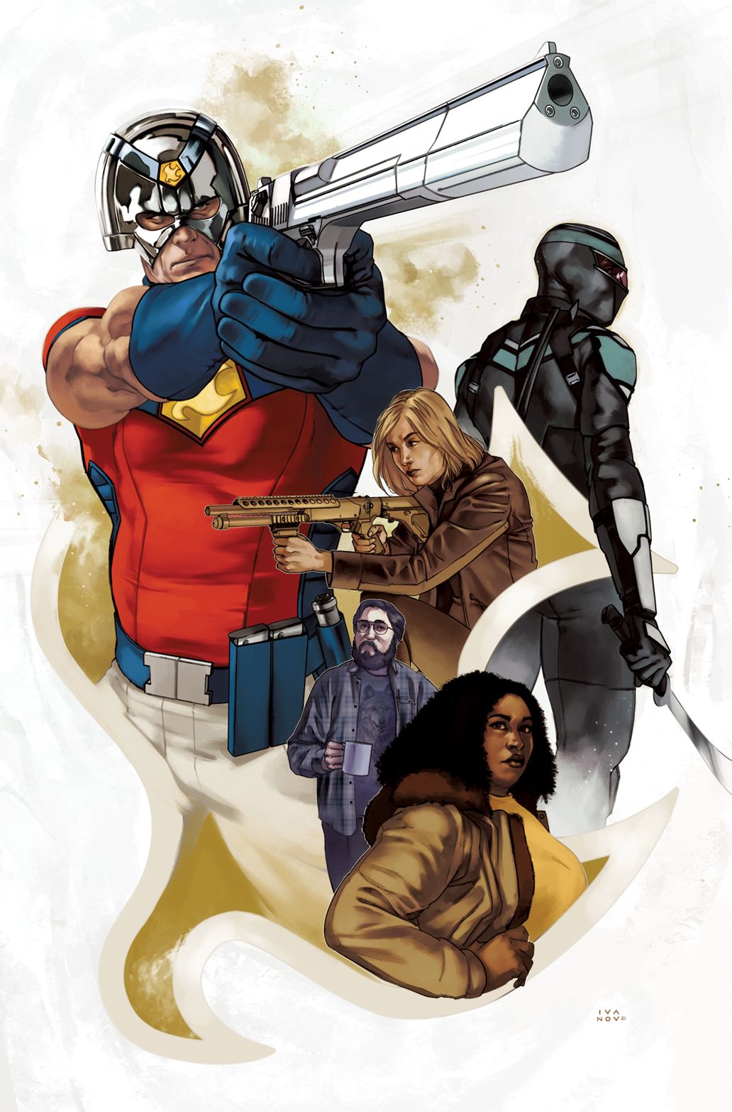 Peacemaker variant cover
