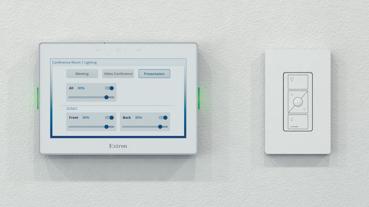 Extron has partnered with Lutron, a leader in lighting controls and automated shading solutions, to combine Extron’s control capabilities with the Lutron Vive Wireless lighting control solution for today’s smart building projects.