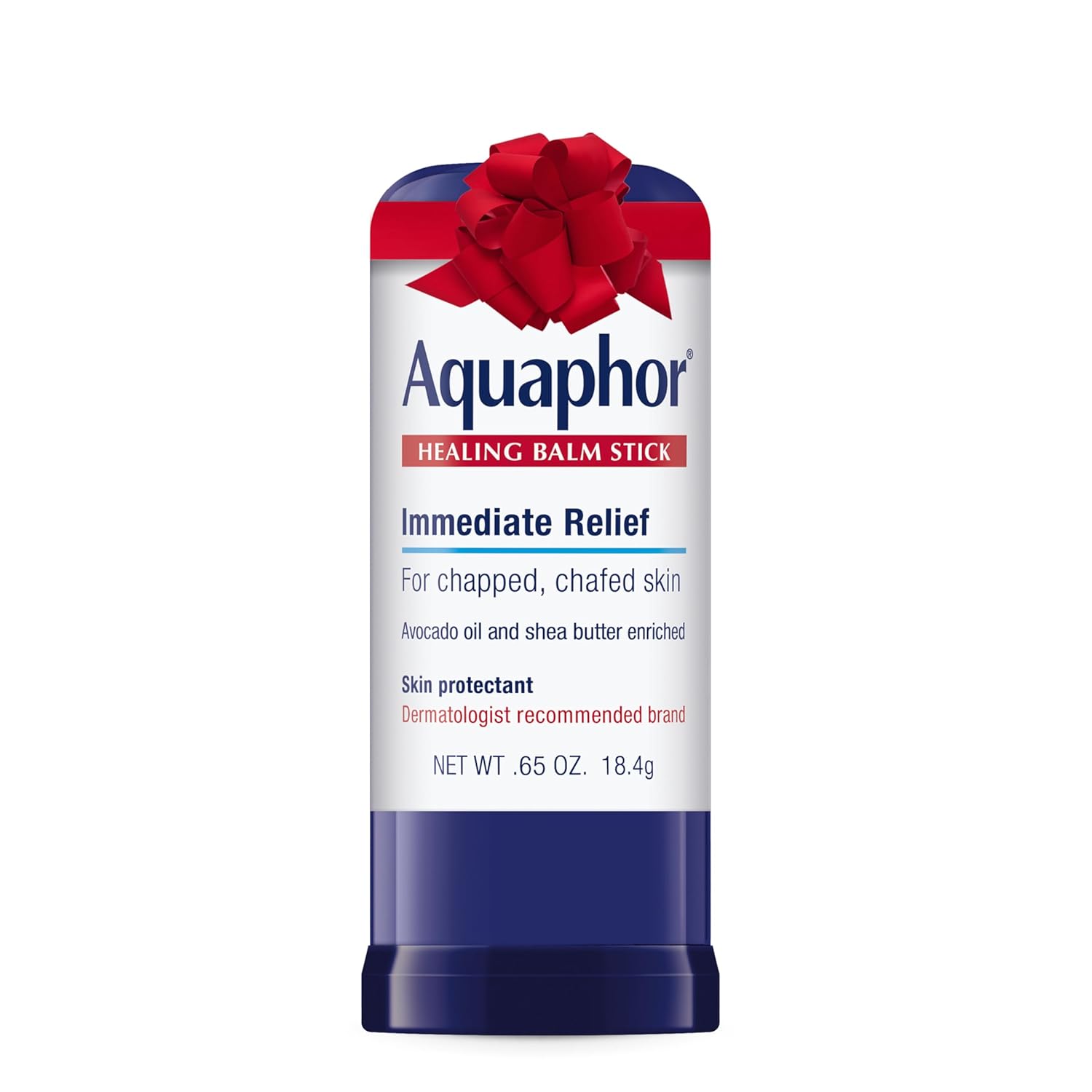 Aquaphor Healing Balm Stick, Skin Protectant With Avocado Oil and Shea Butter, Holiday Gifts for Self Care, 0.65 Oz Stick