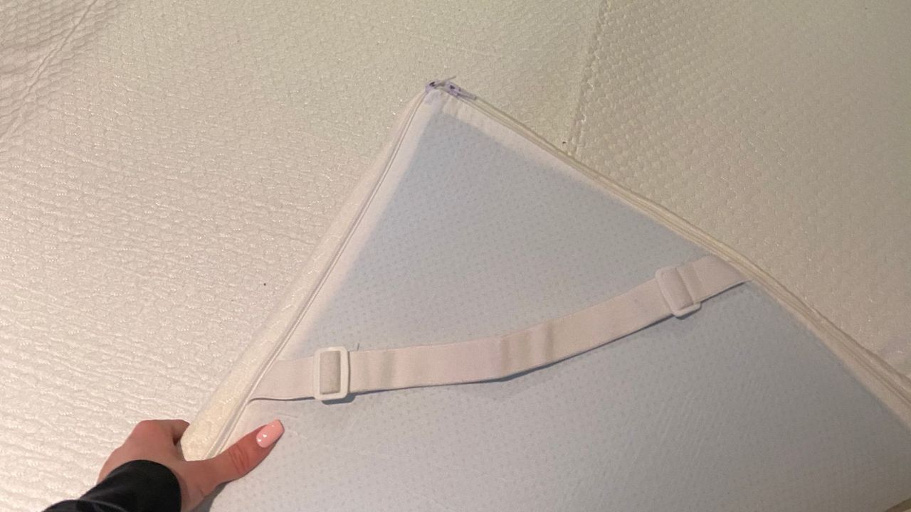 Panda mattress topper review by Louise Oliphant in test