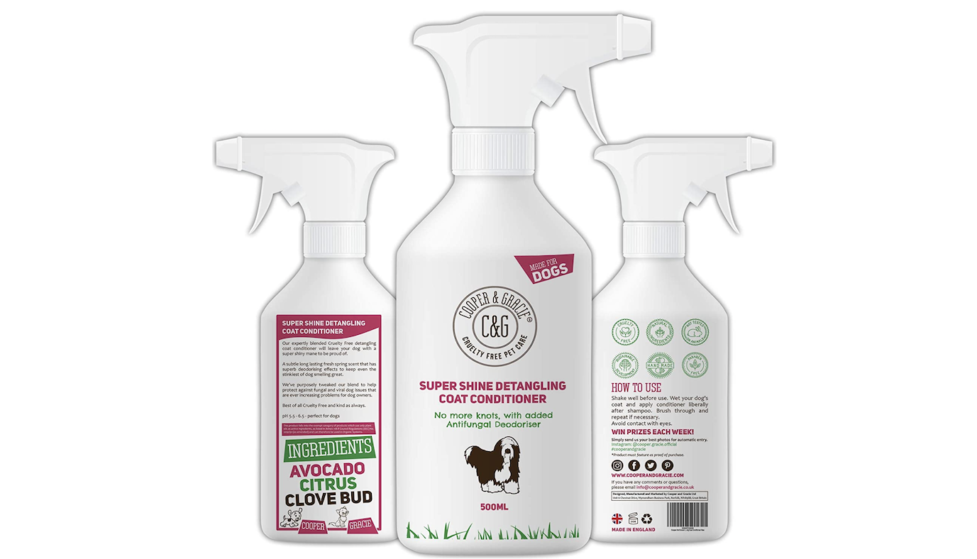 C&amp;amp;G detangling spray for dogs