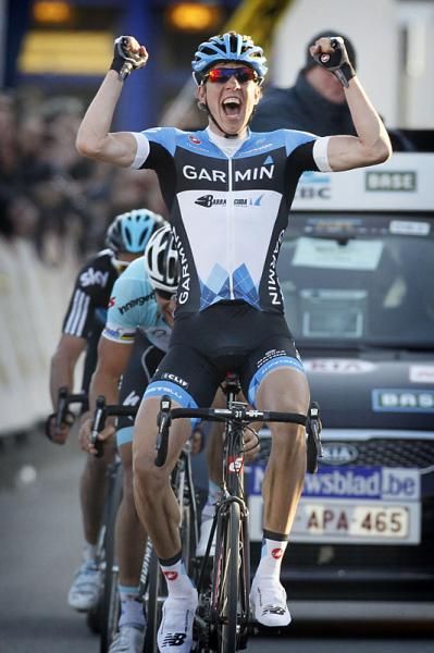 Sep Vanmarcke (Garmin-Barracuda) wins in Ghent