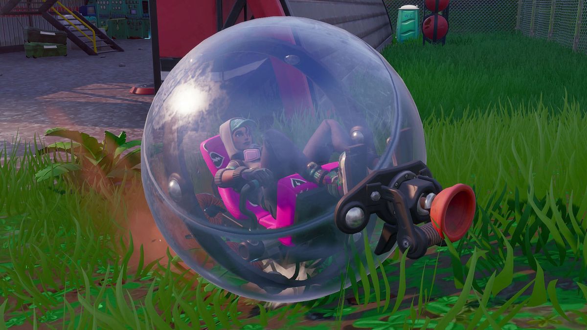 How To Boost In Hamster Ball Fortnite Fortnite Baller Locations Where To Find A Fortnite Baller And Race Around In A Hamster Ball Gamesradar