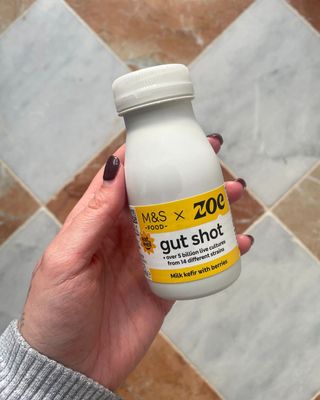 M&S gut shot review: The shot and it's packaging