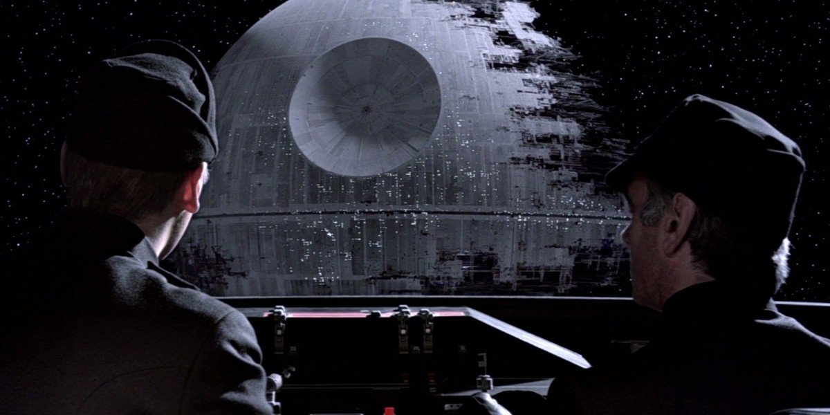 Death Star II in Return of the Jedi