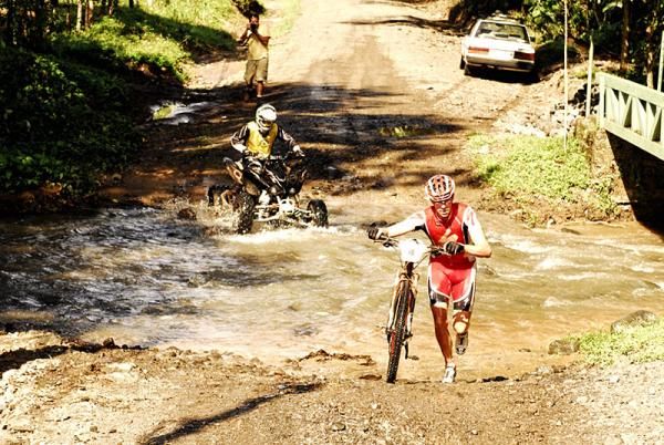 There were plenty of water crossings