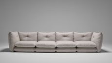 Four-seater ‘Pillo’ sofa by Willo Perron for Knoll