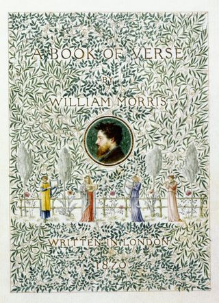 A Book of Verse Titlepage Illustration by Charles Fairfax Murray and George Wardle (Photo by © Historical Picture Archive/CORBIS/Corbis via Getty Images)