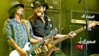 Phil Campbell and lemmy