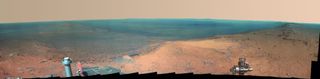 panoramic view of mars