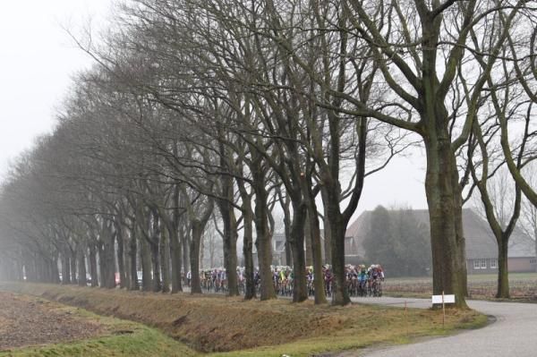 The grey, damp morning for the opening World Cup of the season