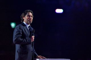 John Bishop on stage